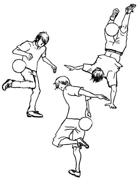 Freestyle Football イラスト
