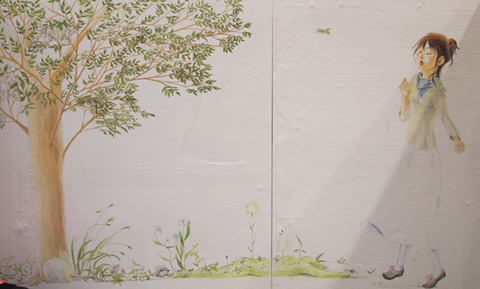 ライブペインティング２日目