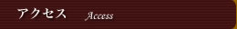 アクセス　Access